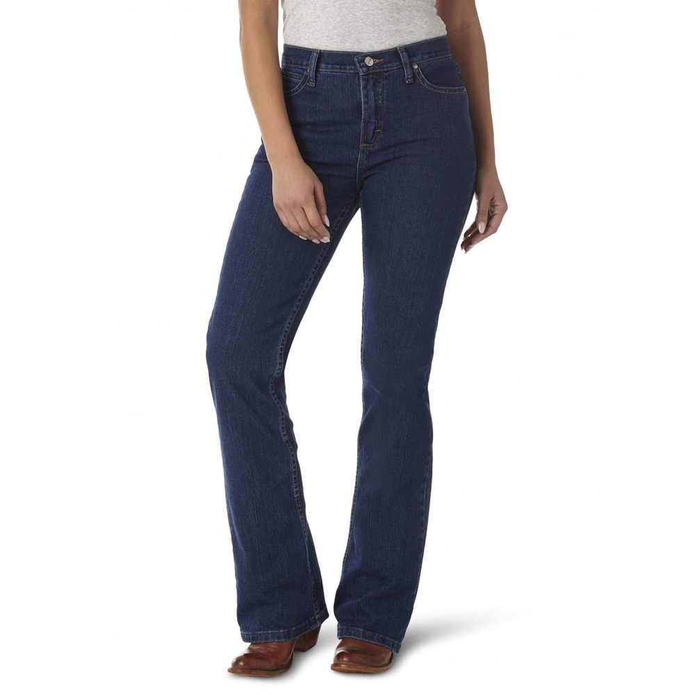 Wrangler Women's‎ Deadstock 1980s Misses Regular Fit Bootcut Jeans Size 16 NWT